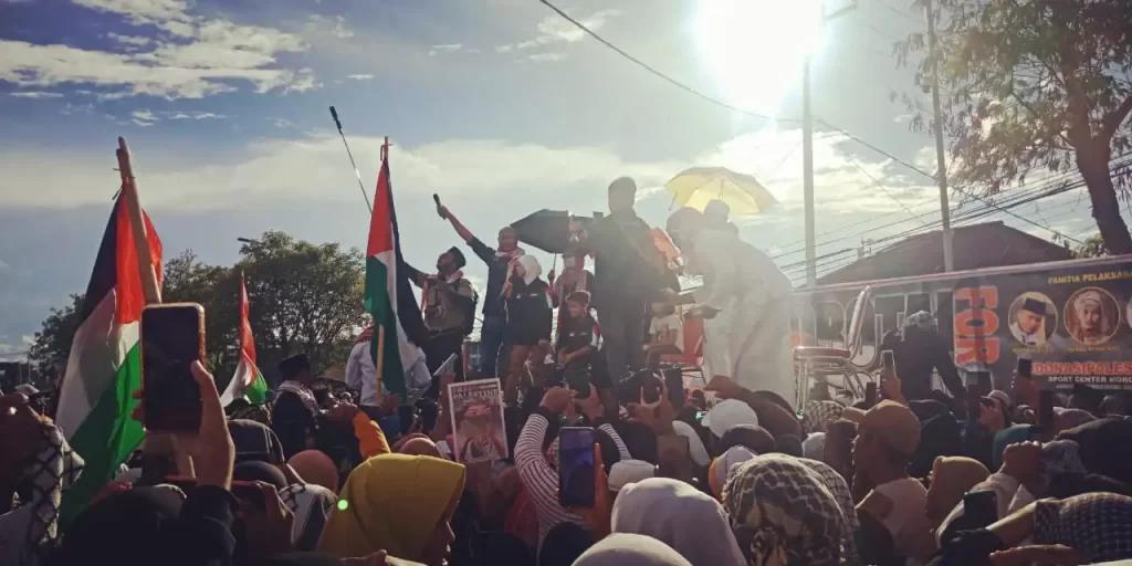 Galang Donasi Kemanusiaan di Morotai, Bang Onim Serukan Solidaritas Dukung Palestina