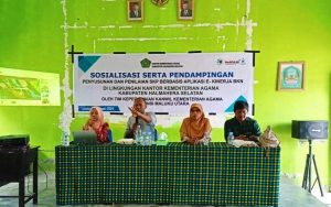 Kemenag Halsel Gelar Sosialisasi E- Kinerja.