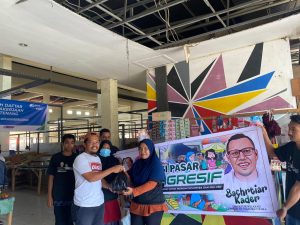 Relawan Progresif Ganjar-Mahfud Maluku Utara Gelar Pasar Murah di Ternate