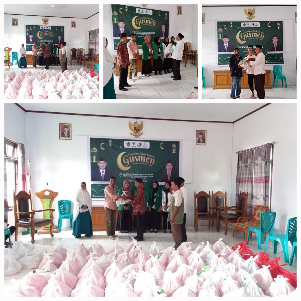 Festival Ramadan 1445 H, Kemenag Halmahera Selatan Bagikan 500 Paket Ramadan