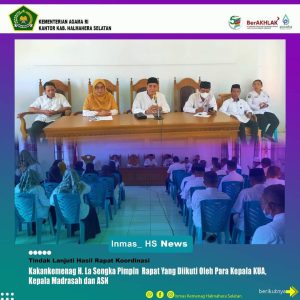 Dalam Rangka Festival Ramadan Kemenag Halsel Siapkan 500 Paket Sembako.