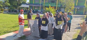 Jaga Istitha’ah Kesehatan Calon Jama’ah Haji  Mengikuti Tes Kebugaran dan Senam Haji.