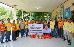 PT Nusa Halmahera Minerals Berbagi 5000 Paket Sembako Menjelang Idul Adha
