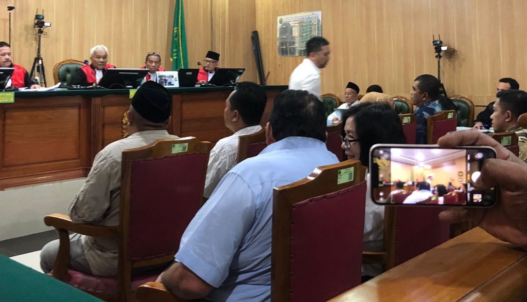 Mantan Gubernur Malut Sampaikan Terima Kasih kepada Presiden Direktur NHM dalam Sidang Dugaan Suap