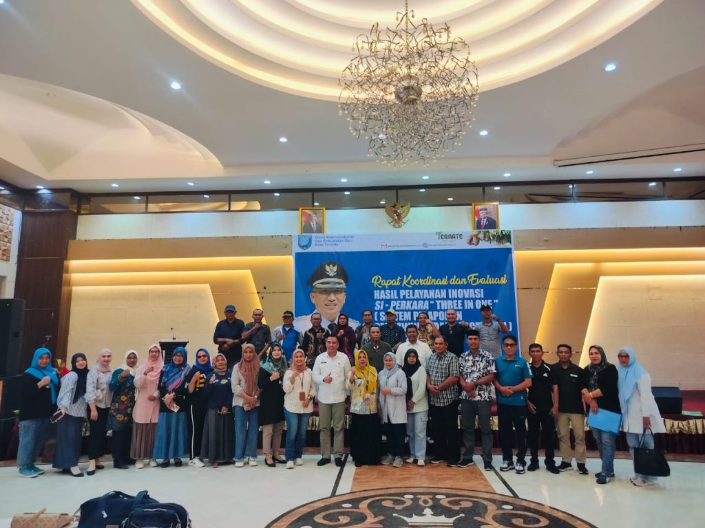 Dukcapil Ternate Evaluasi Layanan Inovasi SI PERKARA Tahun 2024