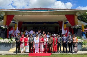 NHM Hadiri Upacara Peringatan HUT RI ke-79 di Tobelo, Halmahera Utara