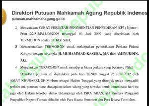 Misteri Hilangnya Bukti Korupsi MV Halsel Express 01, Kejati Malut Bungkam