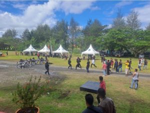 Polres Haltim Gelar Simulasi Pengamanan Pilkada 2024, Wakil Bupati Anjas Taher Hadir Menyaksikan