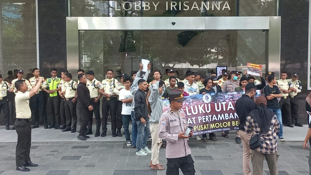 Mahasiswa Malut Demo di Jakarta, Desak Tanggung Jawab PT IWIP Atas Banjir di Halteng