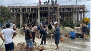 Proyek Pembangunan Masjid Raya Panamboang di Halsel Terbengkalai, Warga Pertanyakan Anggaran