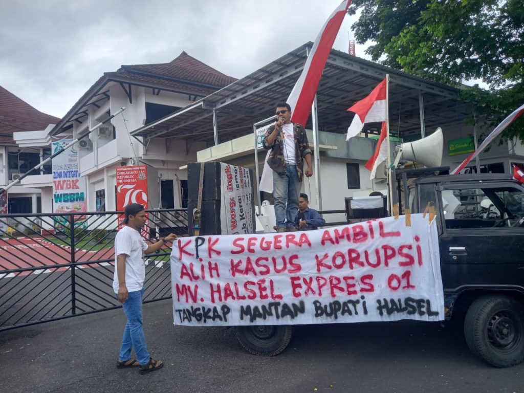 KPK Diminta Ambil Alih Kasus Korupsi Pengadaan Kapal MV. Halsel Expres 01