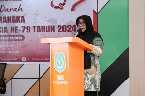 RSUD Chasan Boesorie Ternate Gelar Aksi Donor Darah Sambut HUT RI ke-79