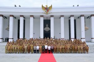 Pj. Gubernur Maluku Utara Hadiri Rapat Bersama Presiden Jokowi di IKN