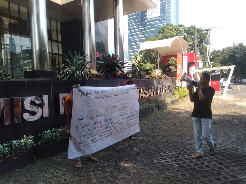 GEMBUR Malut Jabodetabek Desak KPK Usut Dugaan Korupsi Proyek Talud di Ternate