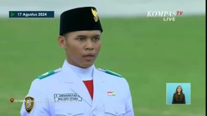 Dua Pelajar Asal Halmahera Barat Sukses Kibarkan Sang Merah Putih di IKN