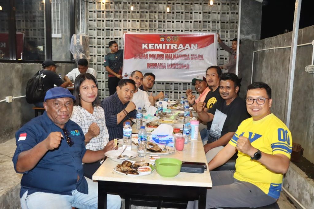 PD IWO Halut Jalin Silaturahmi dengan Kapolres Halmahera Utara