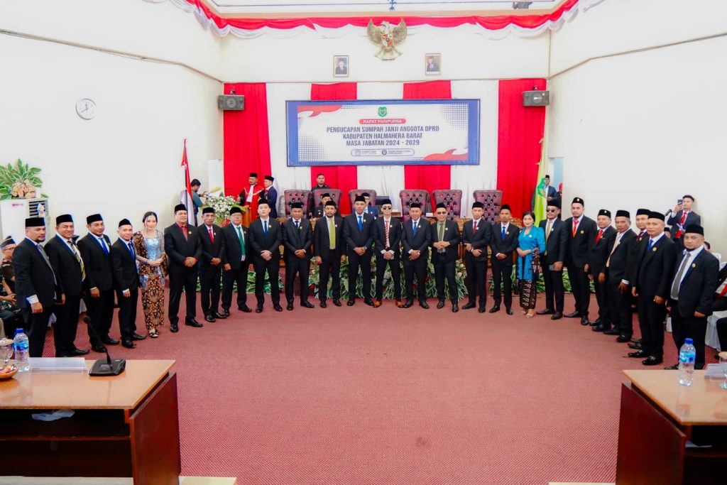 25 Anggota DPRD Halmahera Barat Dilantik, Tonggak Baru Perjuangan Rakyat