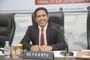 KPU Halmahera Timur Larang Mobilisasi Massa Saat Pengundian Nomor Urut
