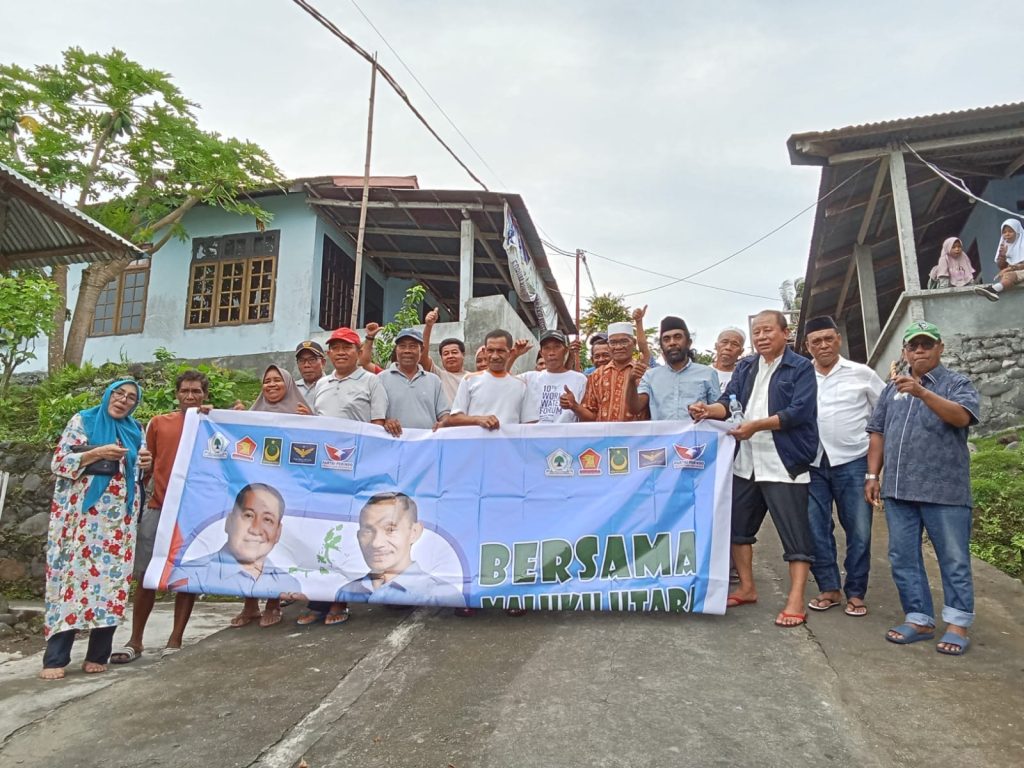 Warga Sabalei Siap Menangkan Sahril Taher di Pilgub Malut
