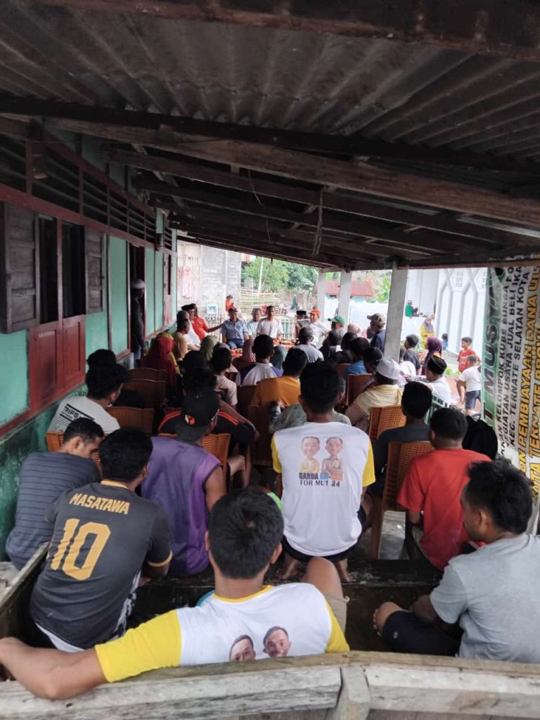 Masyarakat Tagono Siap Dukung Sahril Tahir di Pilgub Malut 2024