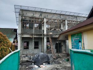 Proyek Gedung MTsN 1 Halsel Disorot DPD LKIN Maluku Utara