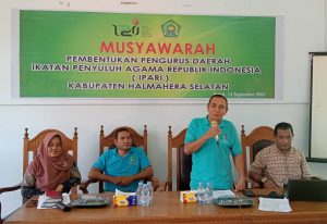 Ka.Kankemenag Halsel Ajak Penyuluh Jaga Kondusifitas Jelang Pemilukada 2024
