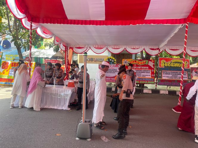 
 Polda Malut Kerahkan Personel Amankan Syukuran Pelantikan Presiden di Taman Nukila