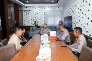 Kapolda Maluku Utara Terima Kunjungan Tim Biro Psikologi Mabes Polri Bahas Dukungan Kesehatan Mental Personel