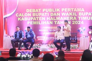 Debat Publik Pertama: Penentu Pilihan Warga Halmahera Timur