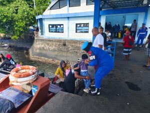 Subsatgas Polairud Sambangi Pelabuhan untuk Jaga Kamtibmas Jelang Pilkada