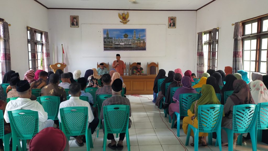 Kemenag Halsel Gelar Manasik Haji Mandiri Sepanjang Tahun
