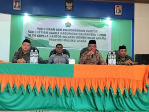 Kemenag Haltim Gandeng Bawaslu Sosialisasikan Netralitas ASN dalam Pemilukada 2024