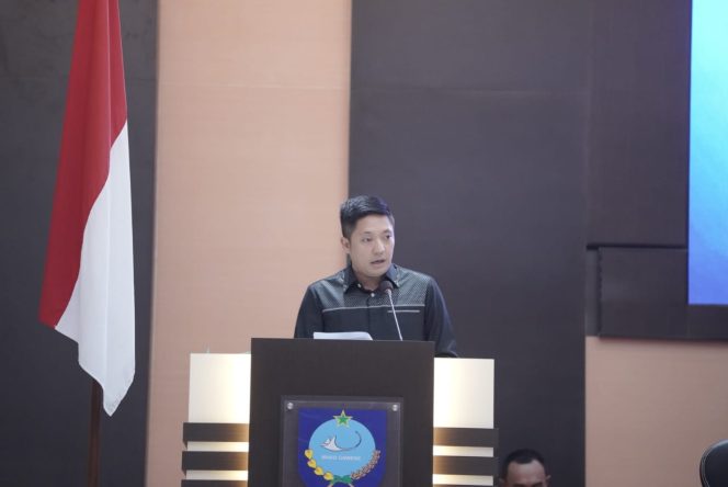 
 Ketua Fraksi Nasdem DPRD Kota Ternate, Muhammad Ghifari Bopeng