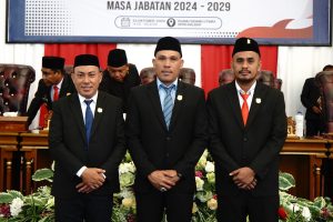 Pimpinan DPRD Halmahera Barat 2024-2029 Resmi Dilantik