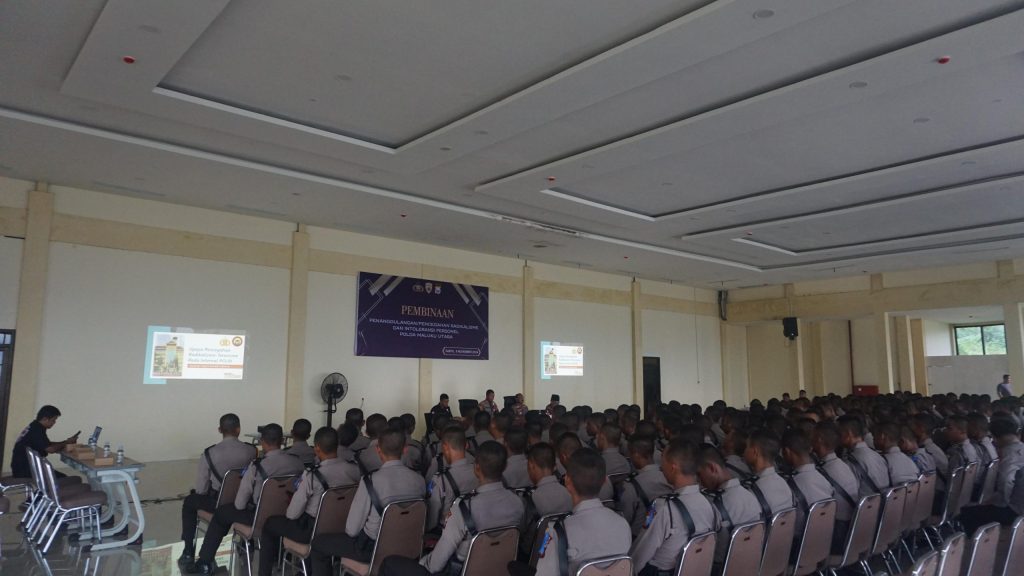 Satgaswil Malut Densus 88 Sosialisasikan Pencegahan Radikalisme di SPN Polda Malut