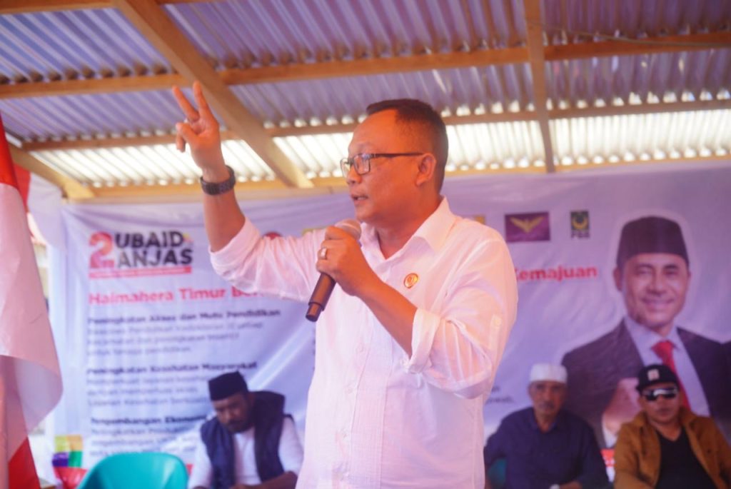 Jalan Terhubung, Masyarakat Maba Utara Dukung Ubaid-Anjas Lanjutkan Pembangunan