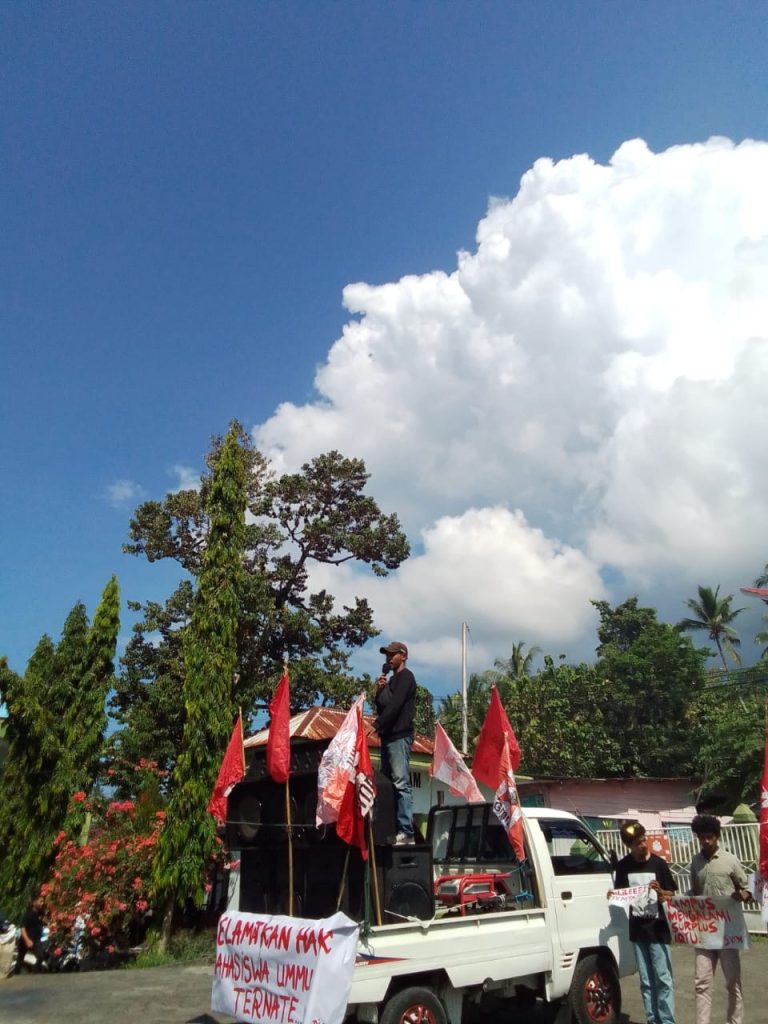 Mahasiswa GMNI Ternate Gelar Aksi Hari Pahlawan, Tuntut Pembenahan Kampus