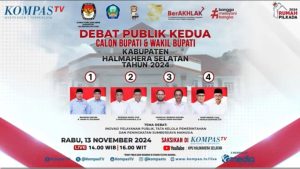 Bersaing di Debat Kedua, Bahrain-Umar Siap Adu Program untuk Halmahera Selatan Maju