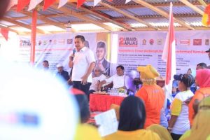 Paslon Ubaid-Anjas Janjikan Program Seribu Rumah untuk Atasi Kemiskinan di Halmahera Timur