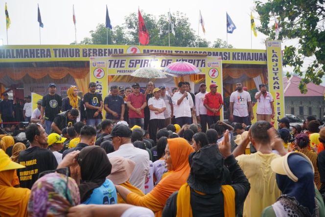 
 Calon Bupati Halmahera Timur Janjikan Bantuan untuk Ibu Hamil, Lansia, dan Keluarga Berduka