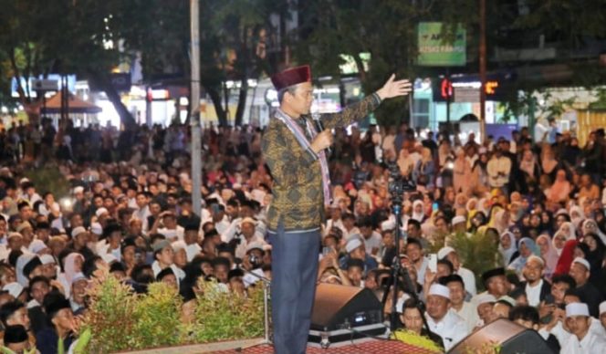 
 Ust. Abdul Somad saat memberikan tausyiah