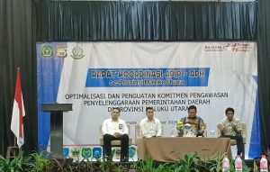 Penguatan Pengawasan Pemerintahan, Pemprov Malut Gelar Rakor APIP dan APH