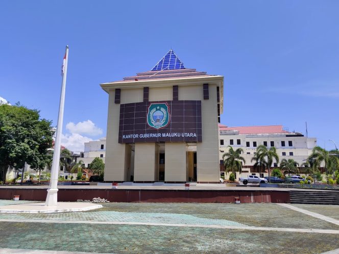 
 kantor gubernur Malut