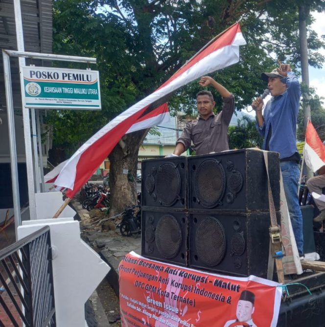 
 Aliansi Desak Penegak Hukum Usut Dugaan Korupsi Proyek di Taliabu