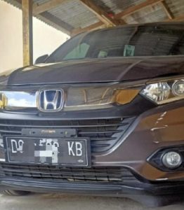 Aset yang telah dikembalikan, 1 unit mobil