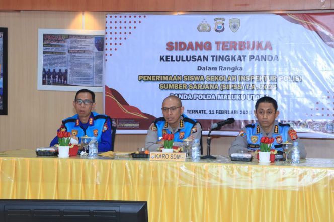 
 Satu Peserta SIPSS Polda Malut Lolos ke Seleksi Tingkat Pusat