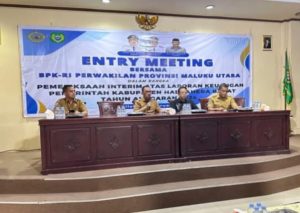 Pemkab Halbar Bahas Pemeriksaan APBD 2024 Bersama BPK