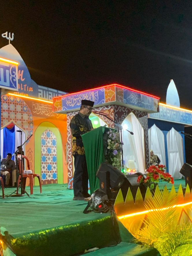 
 Kakankemenag Haltim Hadiri Pembukaan STQH XII di Bicoli