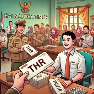 PNS dan P3K Halmahera Timur Bersiap Terima THR, Lebaran Makin Berkah!