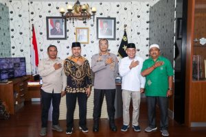 Kapolda Malut dan Kakanwil Kemenag Perkuat Sinergi Jaga Kerukunan